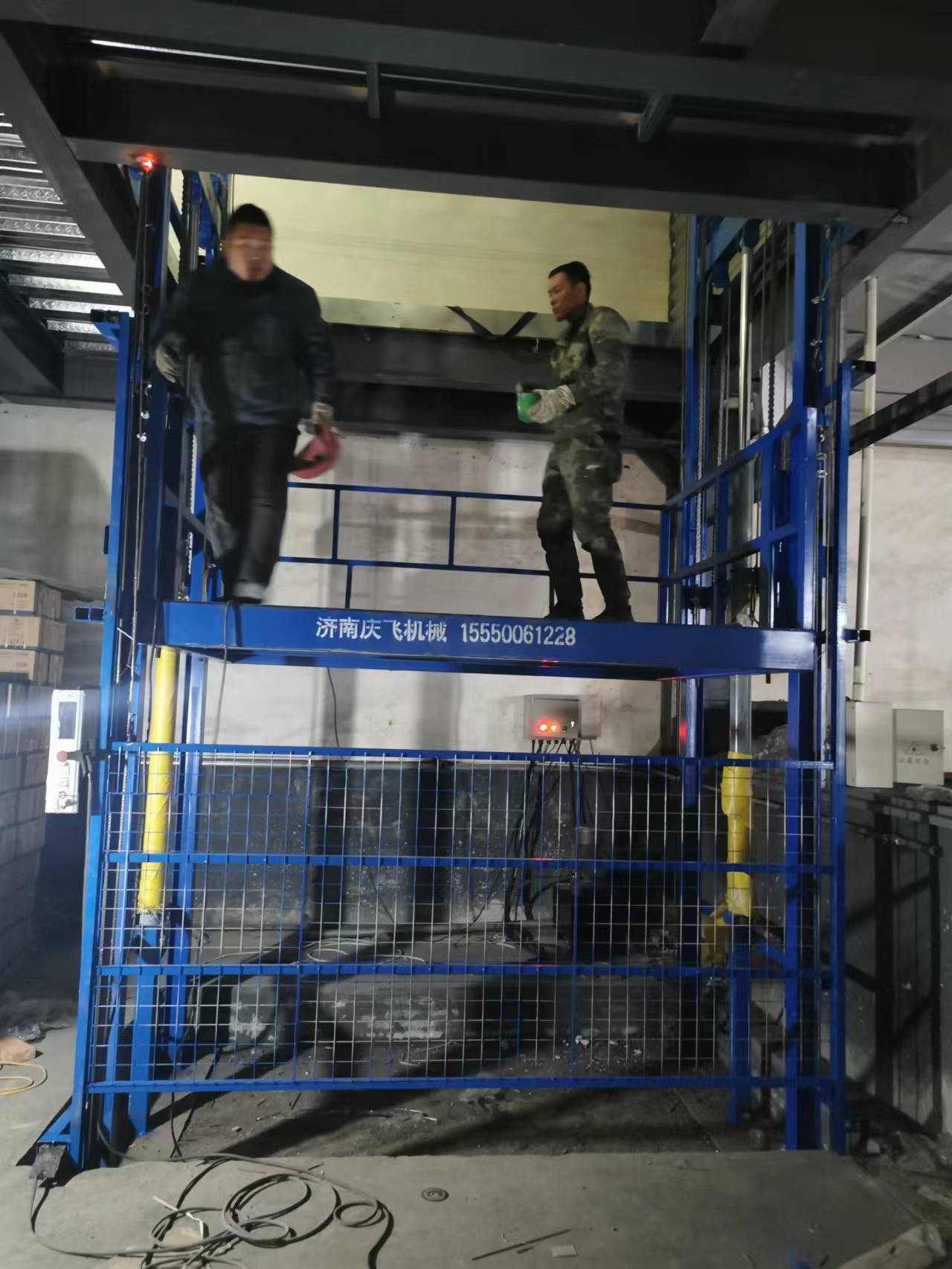 固定剪叉式升降貨梯是否適用于流用線？